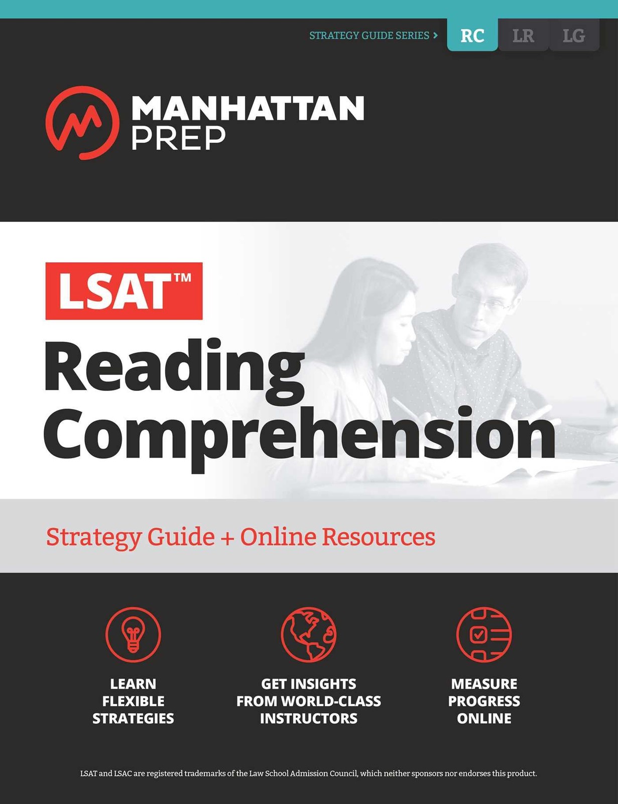LSAT Reading Comprehension: Strategy Guide + Online Tracker (Manhattan Prep …