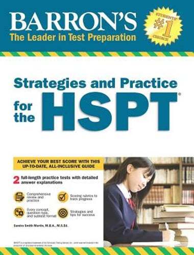 Strategies and Practice for the HSPT by Sandra Martin: Used