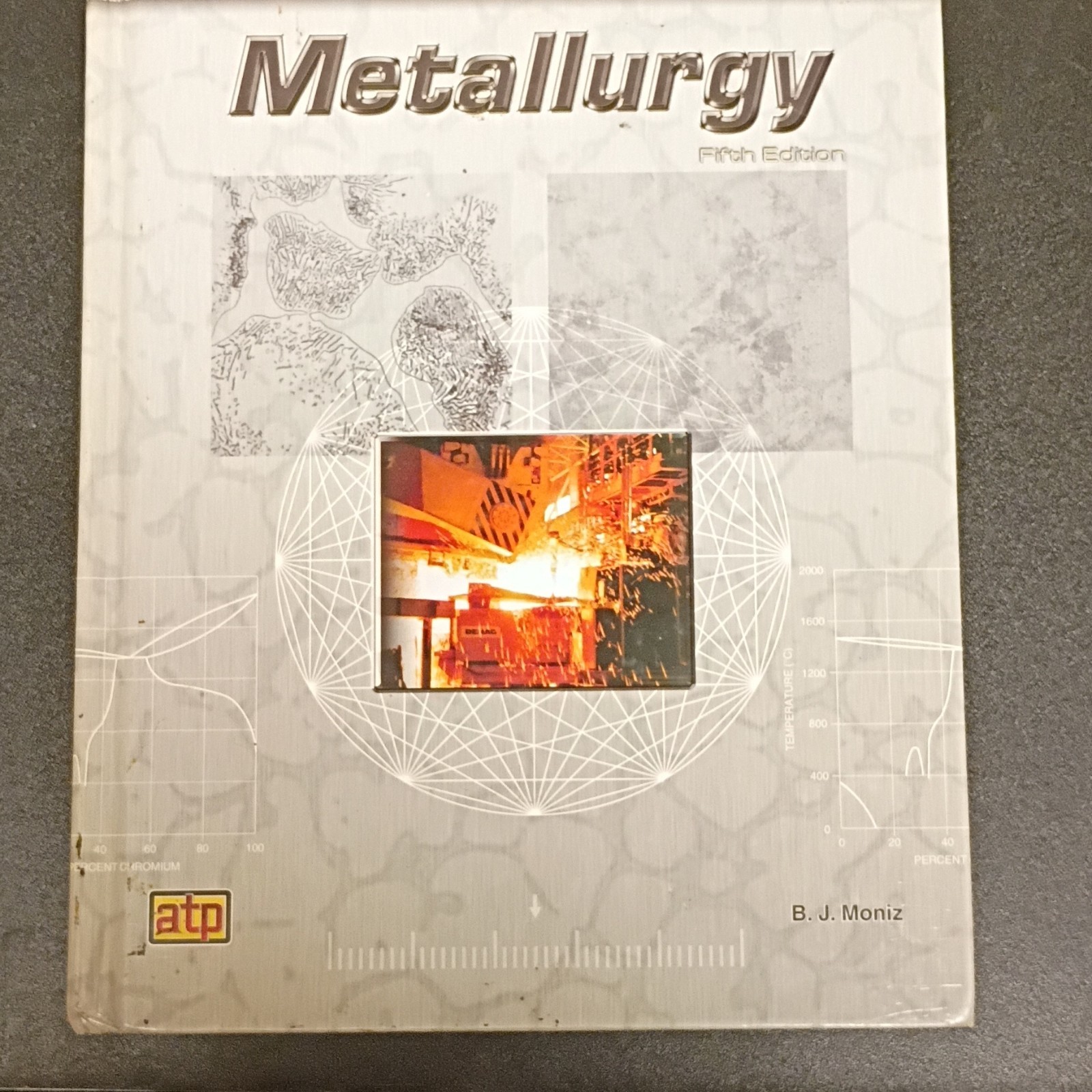 Metallurgy 5th Edition by B. J. Moniz Hardcover with Interactive CD-ROM, ATP