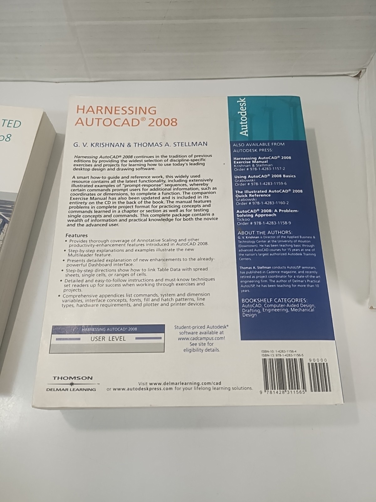 The Illustrated Autocad 2008 Quick Reference & Harnessing AutoCAD 2008 Autodesk