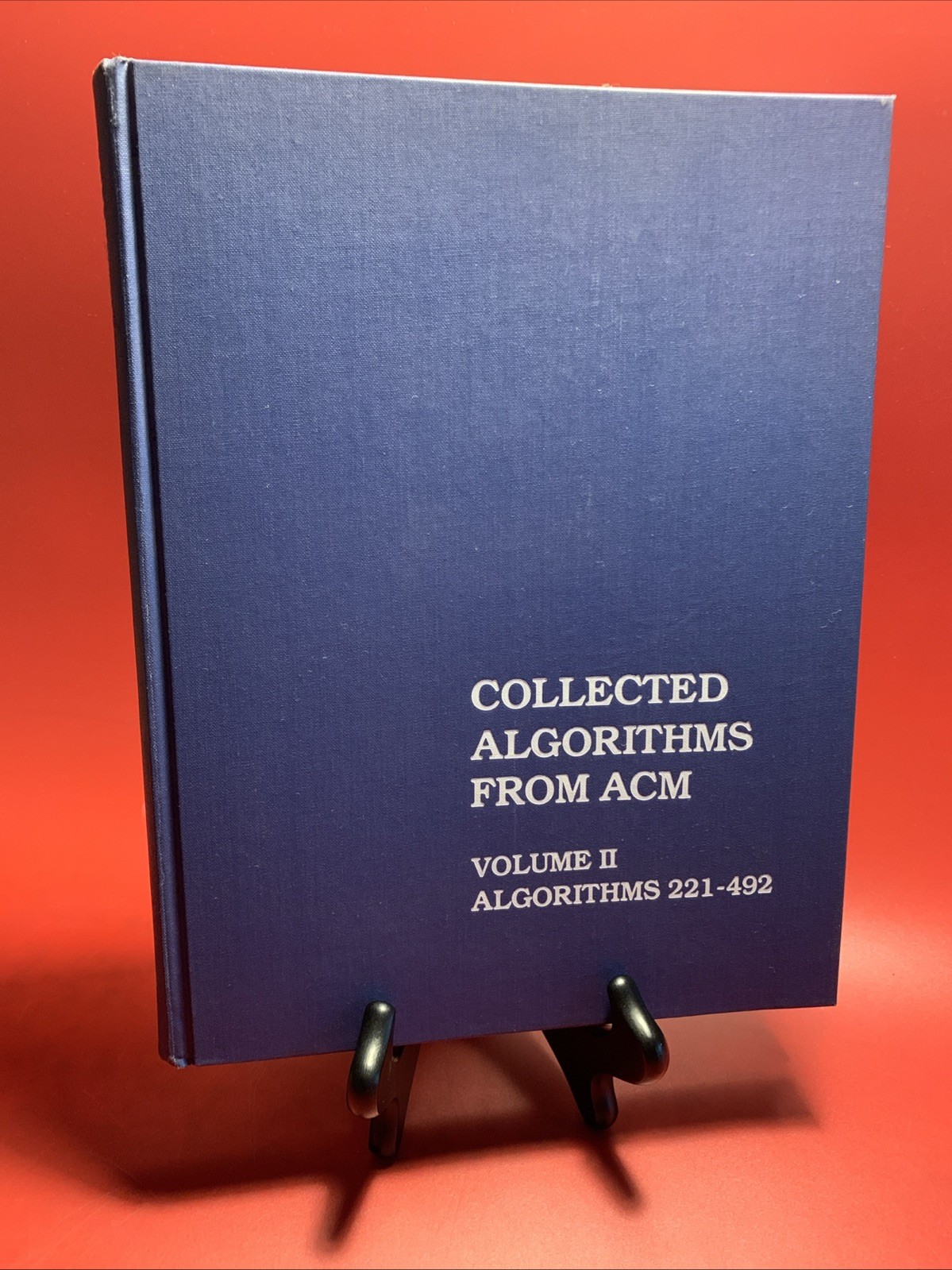 Collected Algorithms From ACM, Vol. 1&2: Algorithms 1-492. 1988
