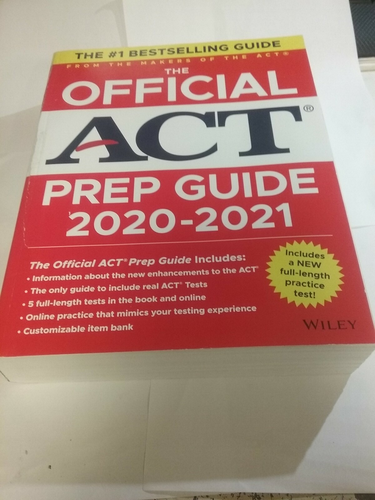 The Official Act Prep Guide 2020-2021 Paperback [284]
