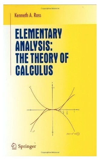 Elementary Analysis:The Theory of Calculus Springer Kenneth Ross (2000,Hardcover