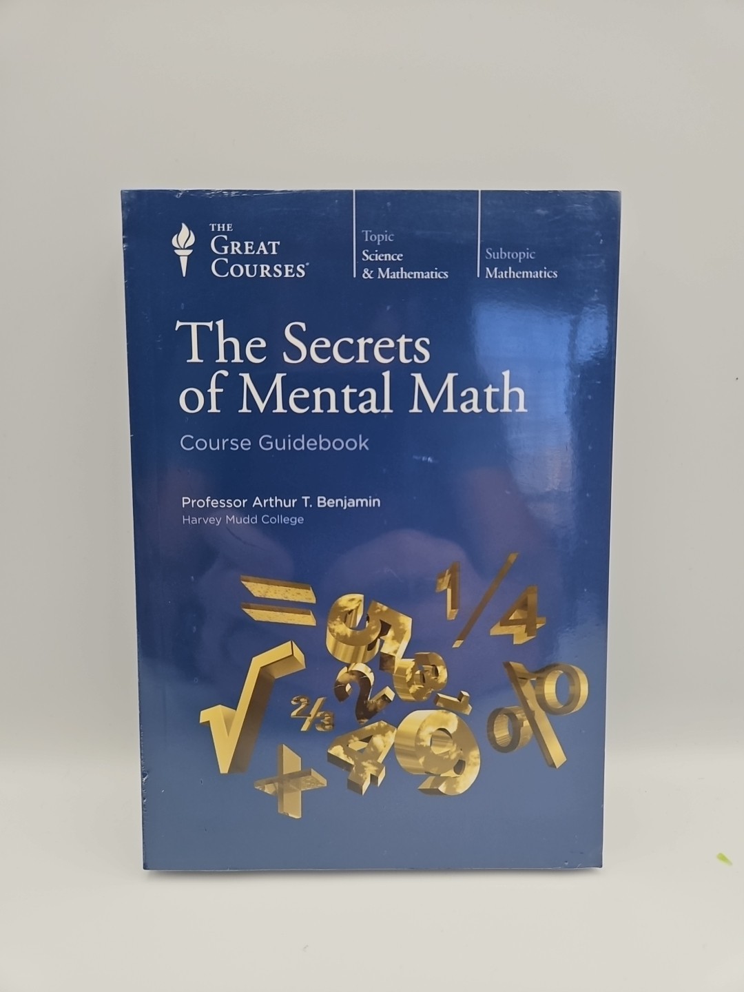 The Secrets of Mental Math – DVD By Professor Arthur T. Benjamin – NEW Sealed
