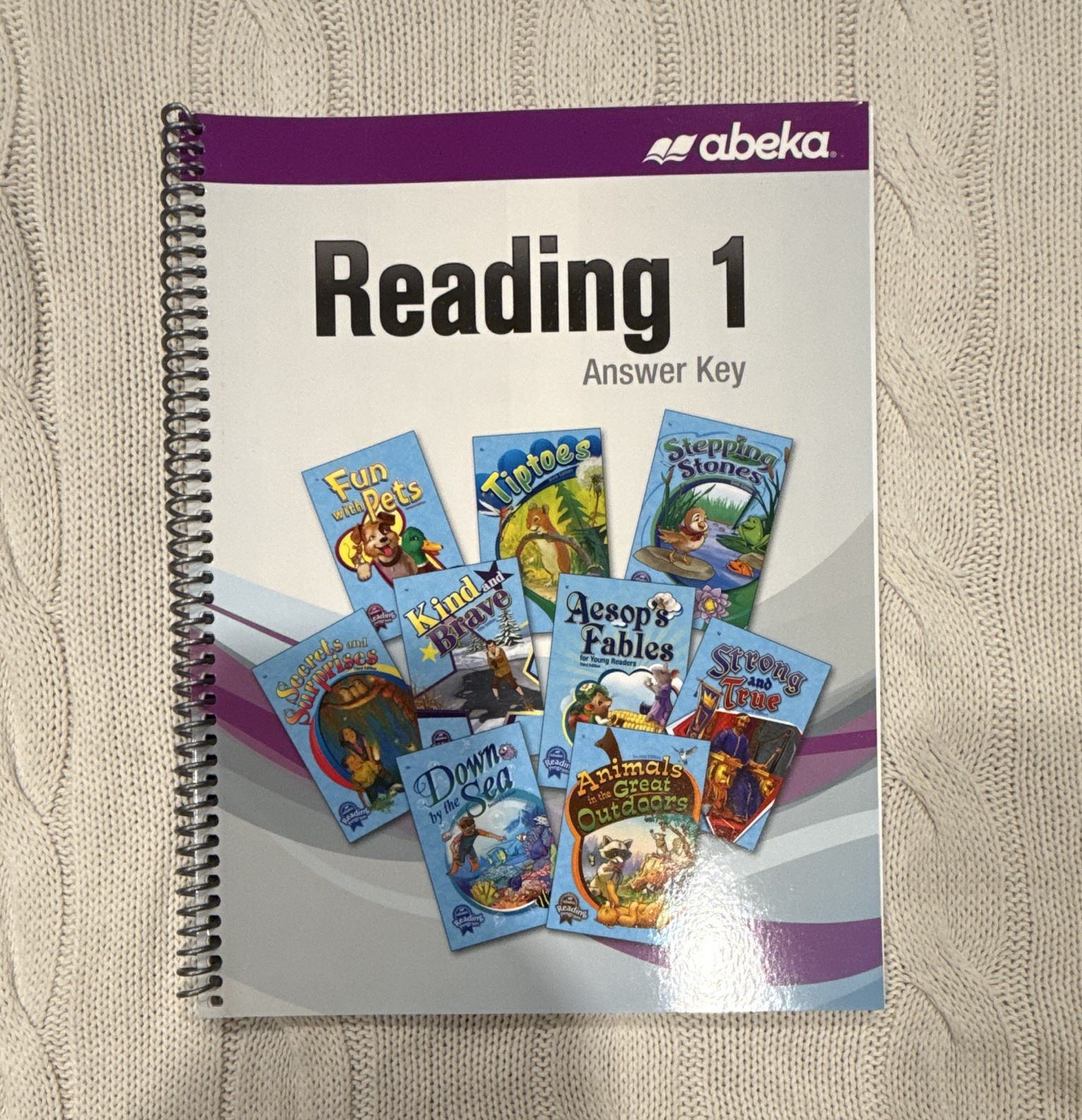 Abeka Reading 1 Answer Key Spiral Format, Elementary Language Arts Reading