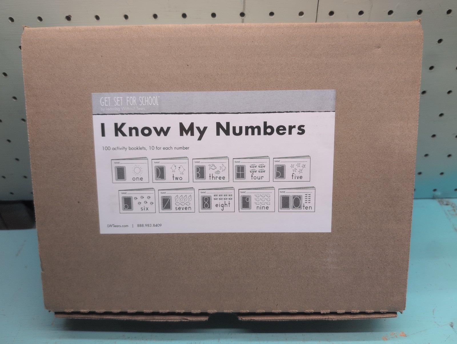 Learning Without Tears – I know My Numbers – 100 Activity Books – 10 For Each #