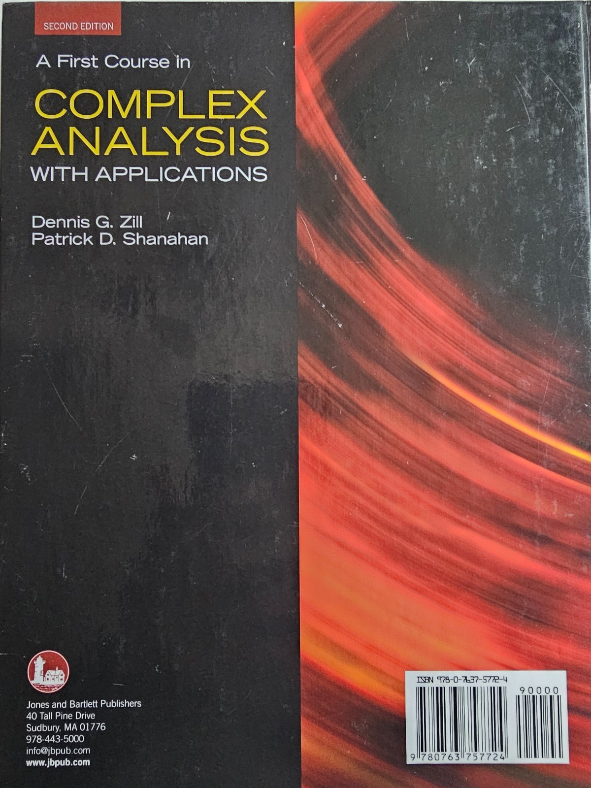 First Course in Complex Analysis with Applications by Loyola Marymount…