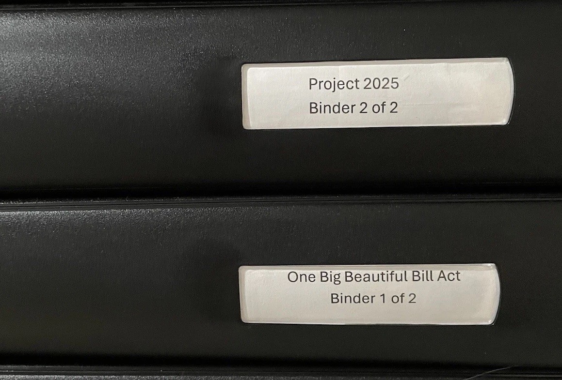 Project 2025 + One Big Beautiful Bill
