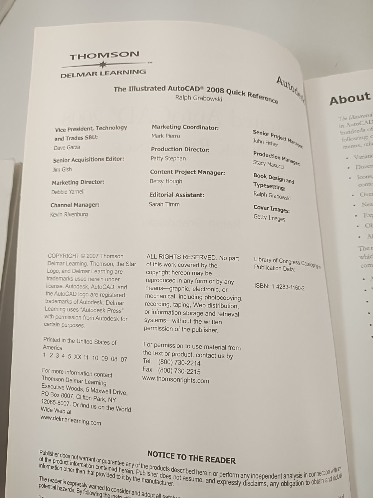 The Illustrated Autocad 2008 Quick Reference & Harnessing AutoCAD 2008 Autodesk