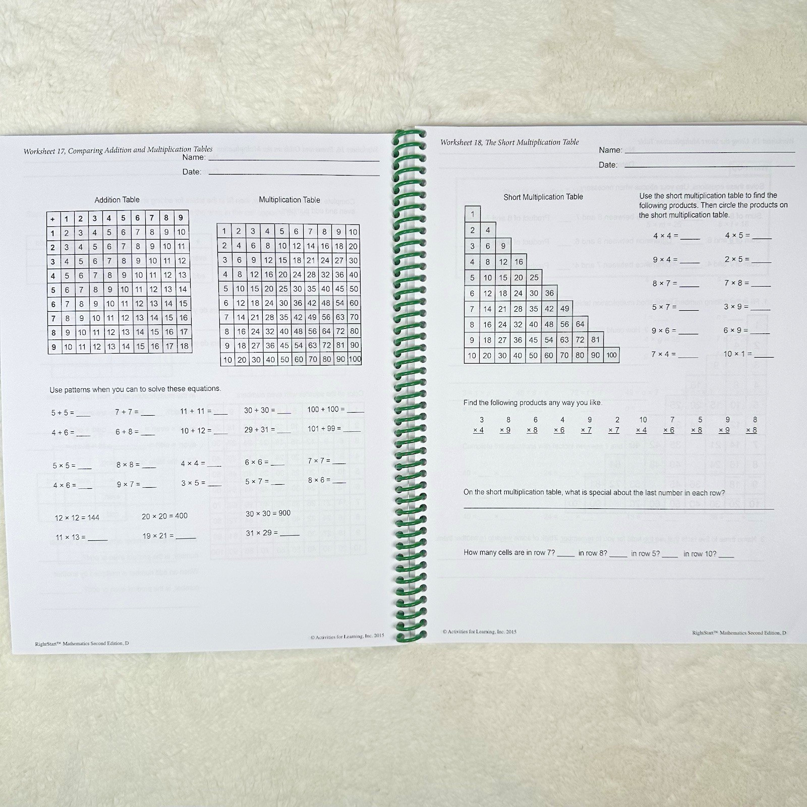 RightStart Math Grade 3 Set Lessons Worksheets Abacus 2nd Edition Homeschool Ed