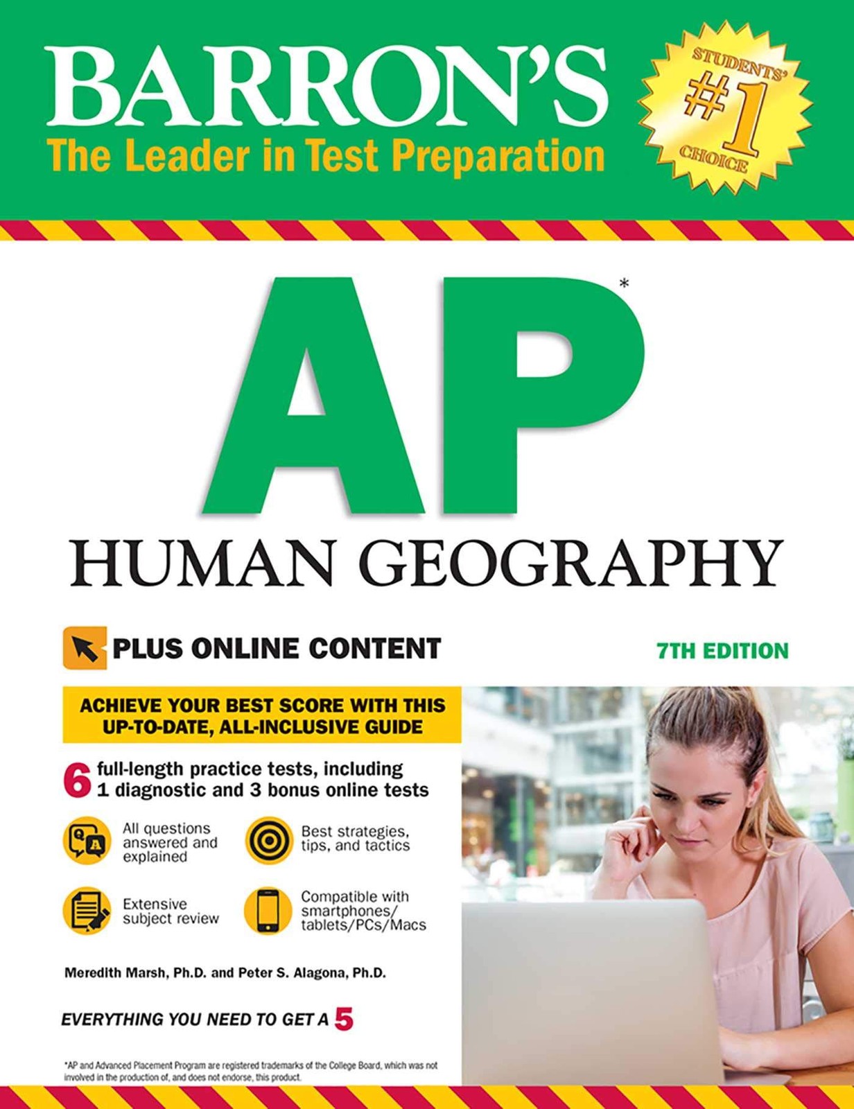 Barron’s AP Human Geography with Online Tests (Barron’s Test Prep)