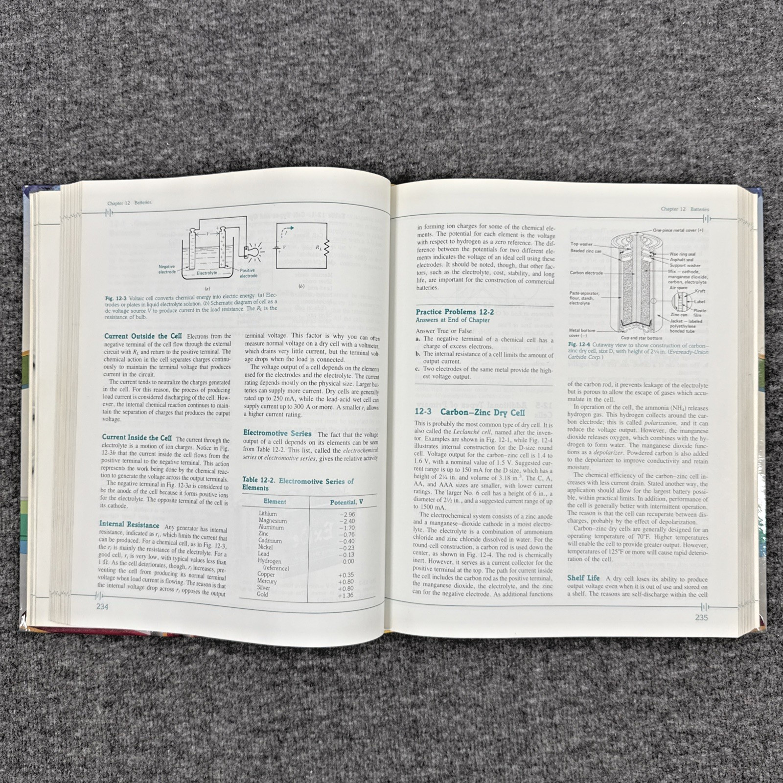 Vintage 1984 Grob Basic Electronics Fifth 5th Edition Hardcover Textbook