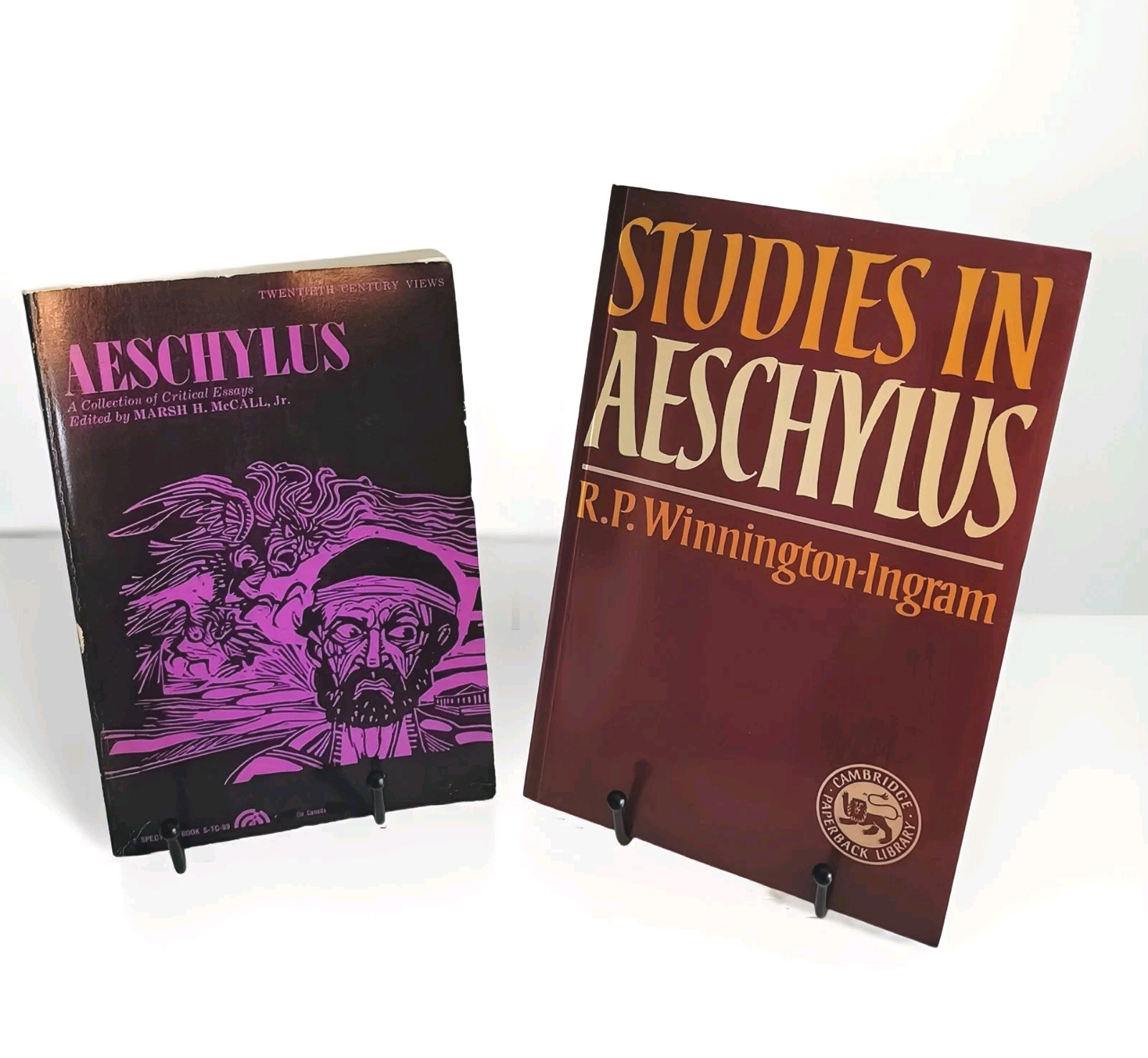 Studies in Aeschylus – Collection Of Essays 1983 1972 Greek History 2 Trade PB’s