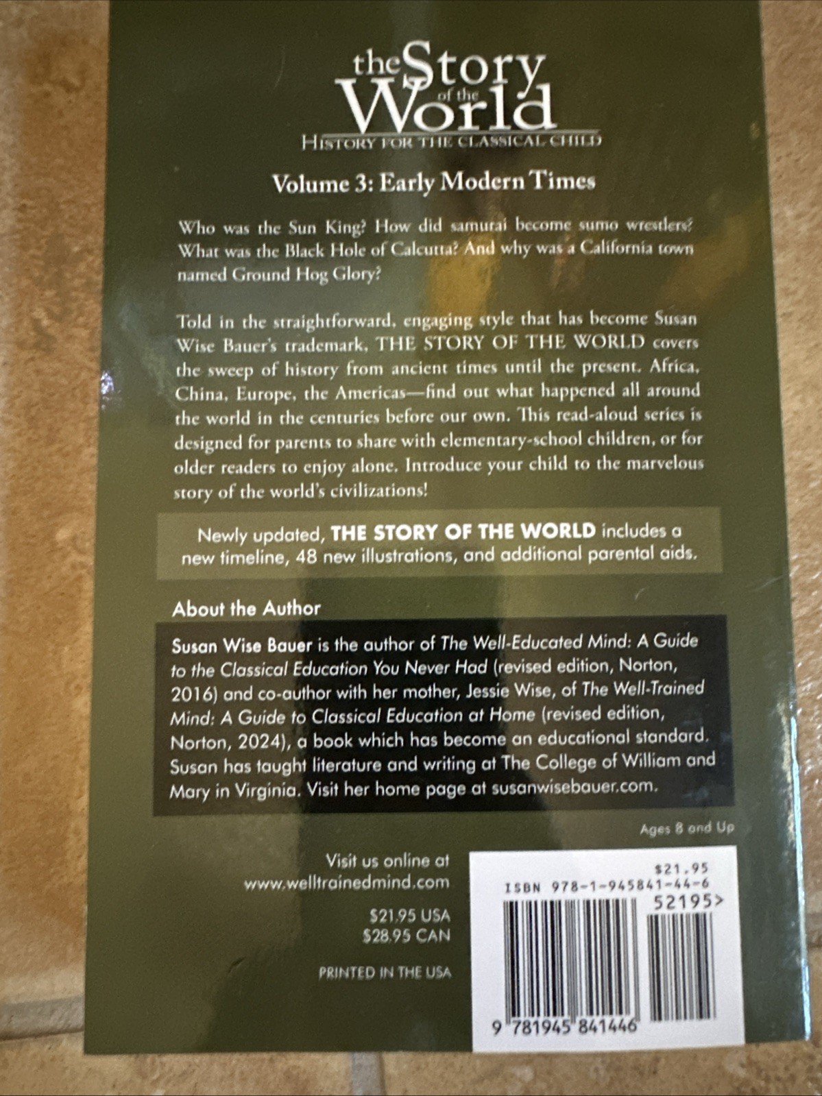 Story of the World, Vol. 3 Student Text and Activity Book, Revised Edition.