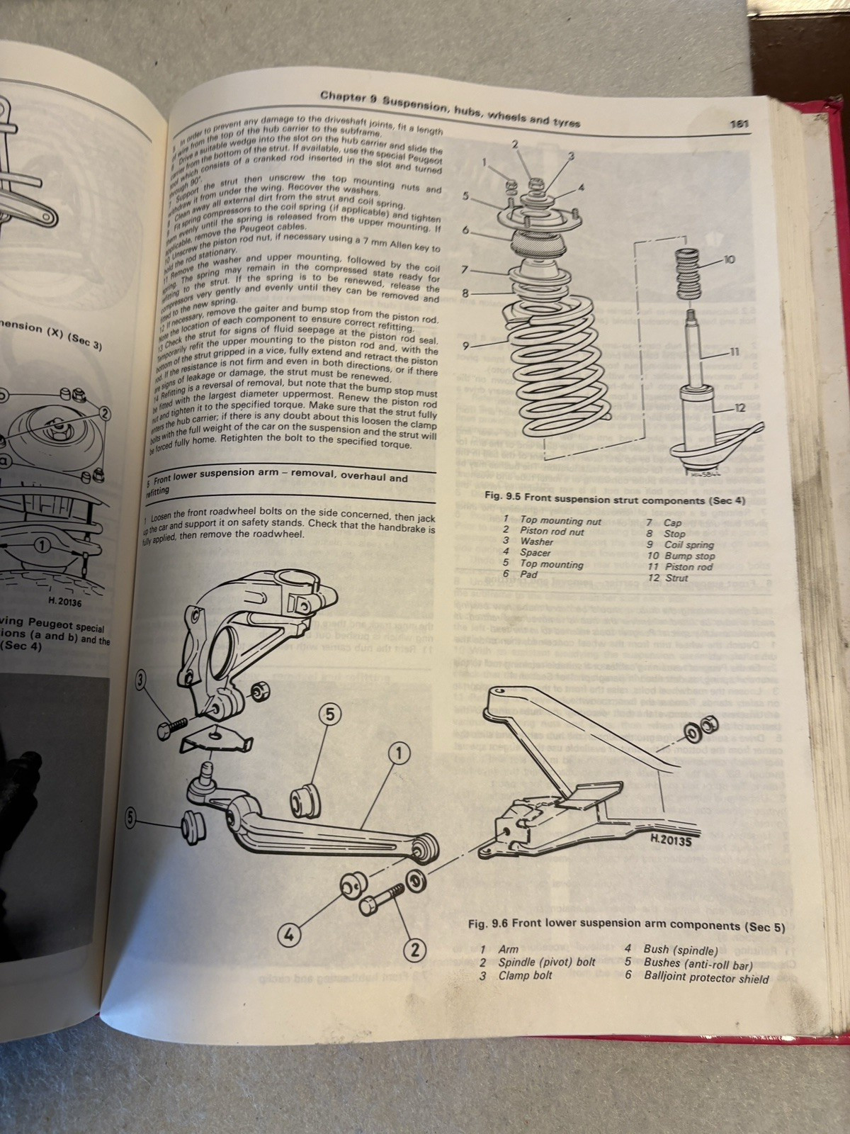 Haynes Workshop Manual No. 1266 – Peugeot 309 1986-1993