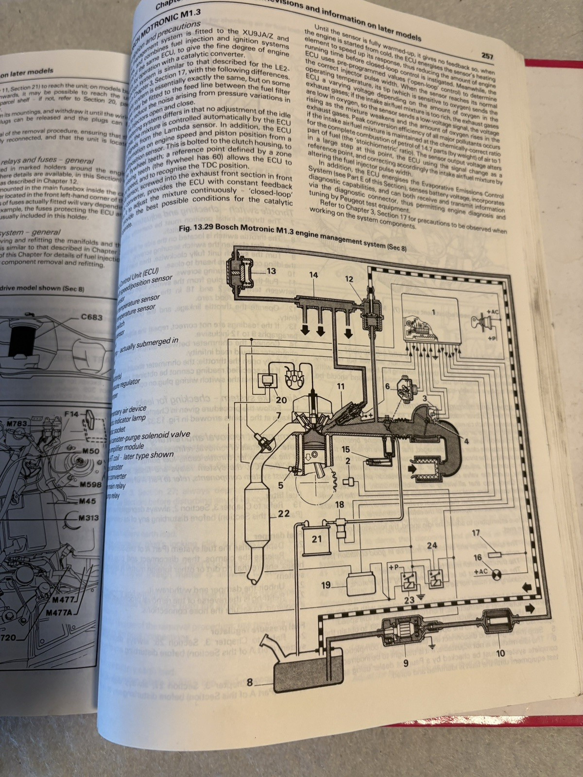 Haynes Workshop Manual No. 1266 – Peugeot 309 1986-1993